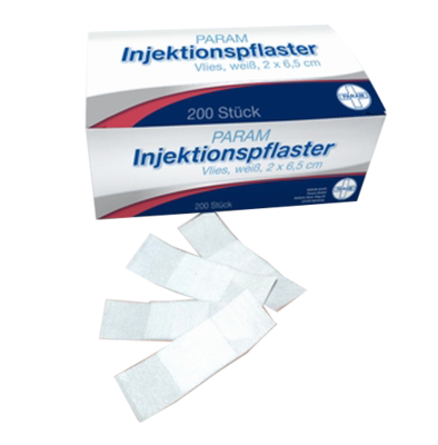 Param GmbH INJEKTIONSPFLASTER 2x6,5 cm Vlies weiß 200 St 01476472