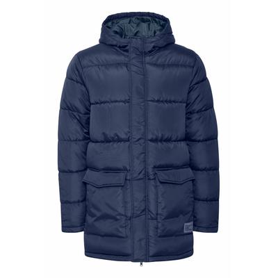 Steppmantel BLEND "Steppmantel BHOuterwear", Herren, Gr. L, blau (marineblaus), Obermaterial: 100% Polyester PES., Mäntel Steppmantel