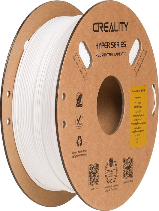 CREALITY PETG Filament-Rolle Hyper weiß 1,75 mm