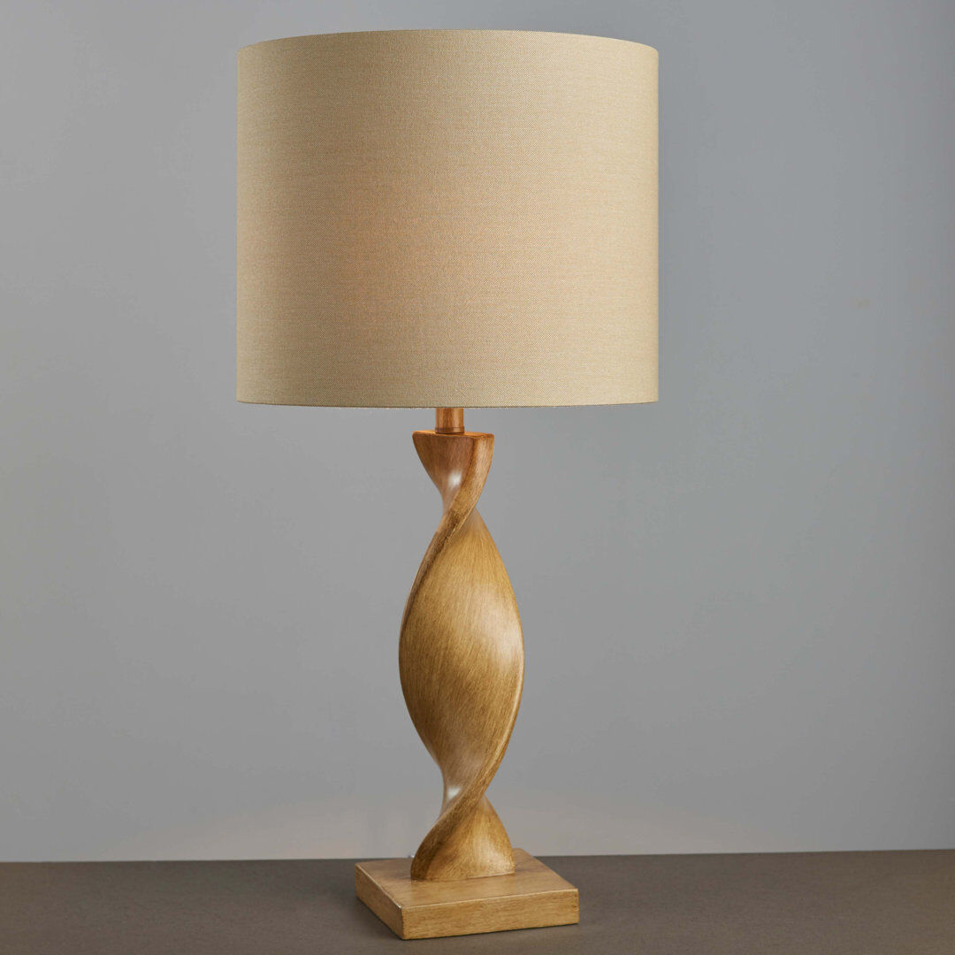 Fernleaf Etampes Resin Table Lamp Natural 68cm H X 33cm W X 33cm D
