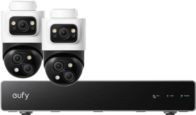 Anker eufy PoE Security System met NVR en S4 Duo Pack