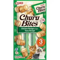 INABA CAT Churu Bites Huhn mit Thunfisch 3x10g