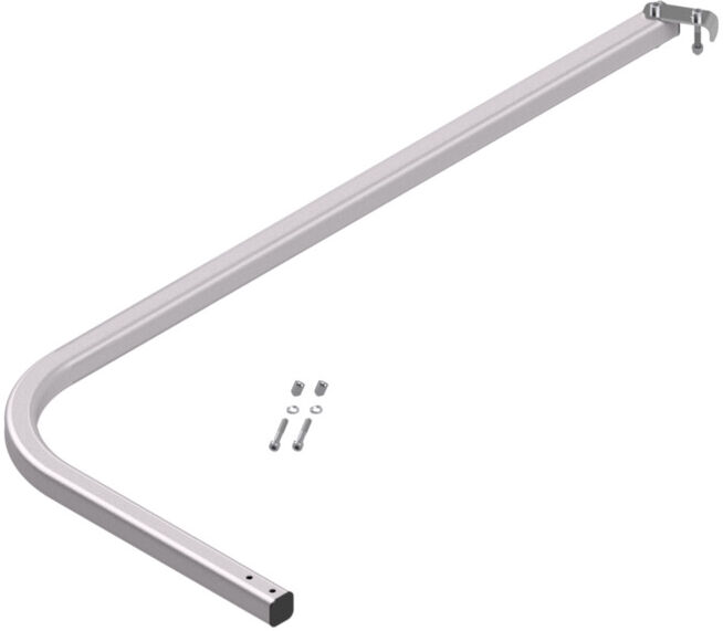 Hymer Main courante pour escaliers de palier, utilisable des deux côtés, pour 6+7 marches, avec matériel de fixation (0055768)
