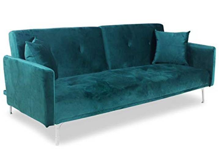 Menzzo Velours Sofa Carla grün 191