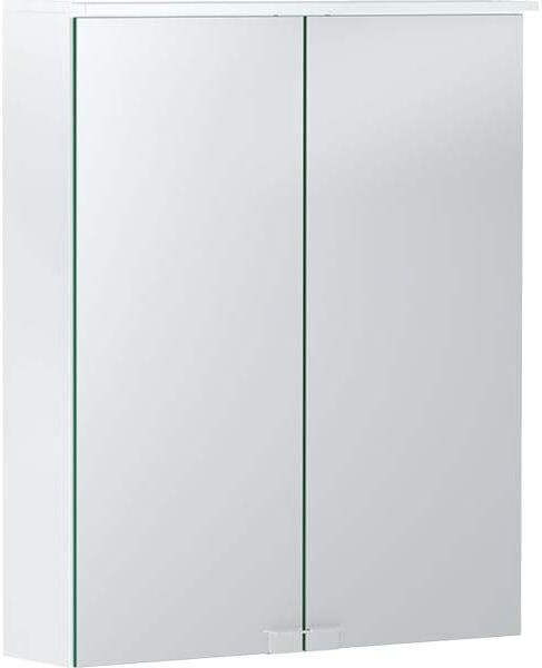 Geberit Option Armoire de toilette basique 500258001 550x675x140mm, avec éclairage, deux portes