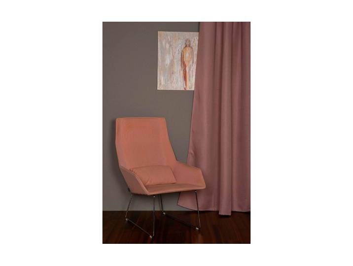 Vorhang Stotz Decor AG Mira 140 cm x 260 cm , rosa, B:140cm H:260cm, Polyester, Gardinen, Vorhang