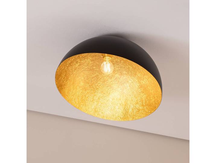 Deckenleuchte Sfera SIGMA, dimmbar, schwarz, für Wohn- / Esszimmer, Metall, Modern