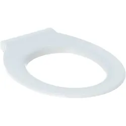 Geberit Renova Comfort WC-Sitzring, barrierefrei, antibakteriell, Befestigung von oben, 500.680.01.1, Farbe: Weiß