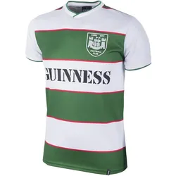 Copa Football, Herren, Fussballtrikot, Cork City FC 1984 Retro Trikot (XL), Weiss, Grün