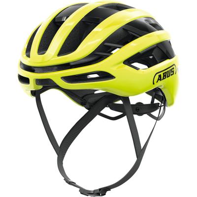 Fahrradhelm ABUS "AIRBREAKER 2.0" Gr. L, gelb, Helme, L Kopfumfang: 57cm - 61cm