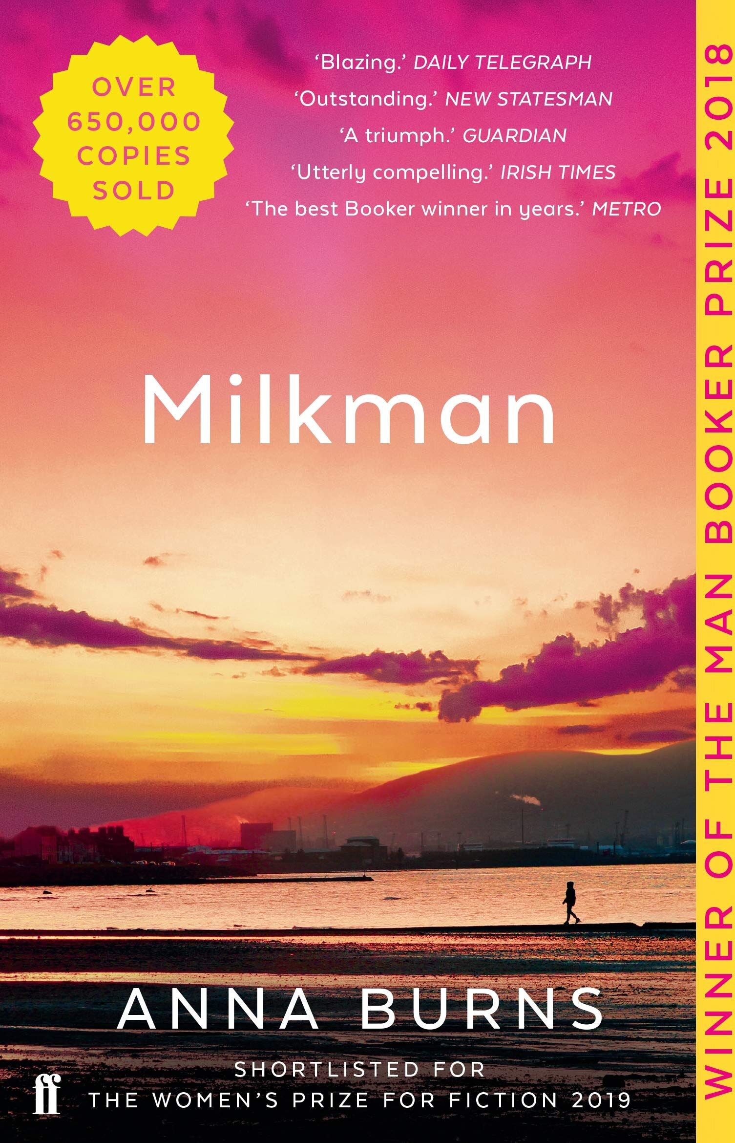 Milkman by Anna Burns - Man Booker Prize Winner 2018 - Paperback Literary Fiction - Faber & Faber