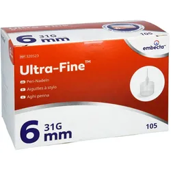 ULTRA-FINE Pen-Nadeln 6 mm