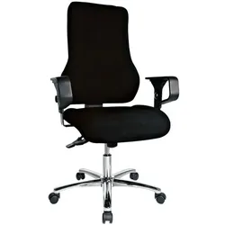Topstar Bürostuhl »Top Point Deluxe« mit Armlehnen schwarz