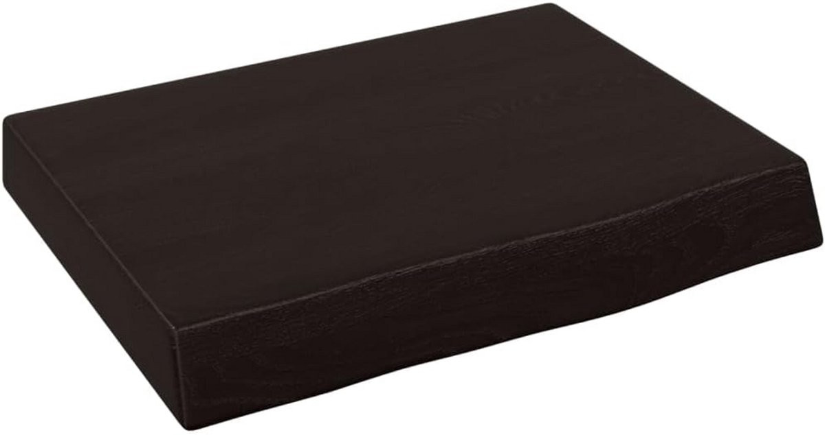 Eiken wandplank van massief hout voor ruimtebesparende opslag