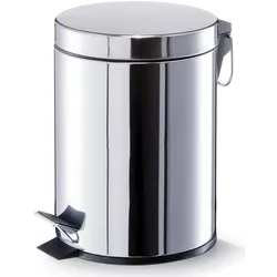 Zeller Mülleimer 12,0 l edelstahl