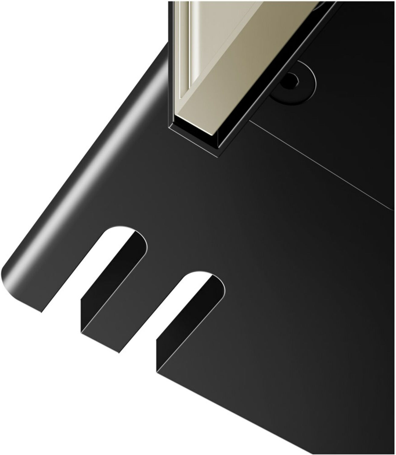 Keuco Duschablage REVA sw matt, abn., m vd Bef, m integr. Ha. (12858370000)