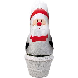NOOR Wintervlies 011150NIKO, weiß, UV-beständig, 1,3 x 1,6 m, 50 g/m², Haube mit Zugband