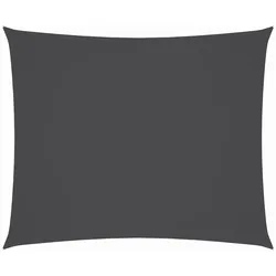 vidaXL Sonnenschirmsegel Rechteckiges Oxford-Gewebe 3x4 m Anthrazit Outdoor Delta Prime Modell