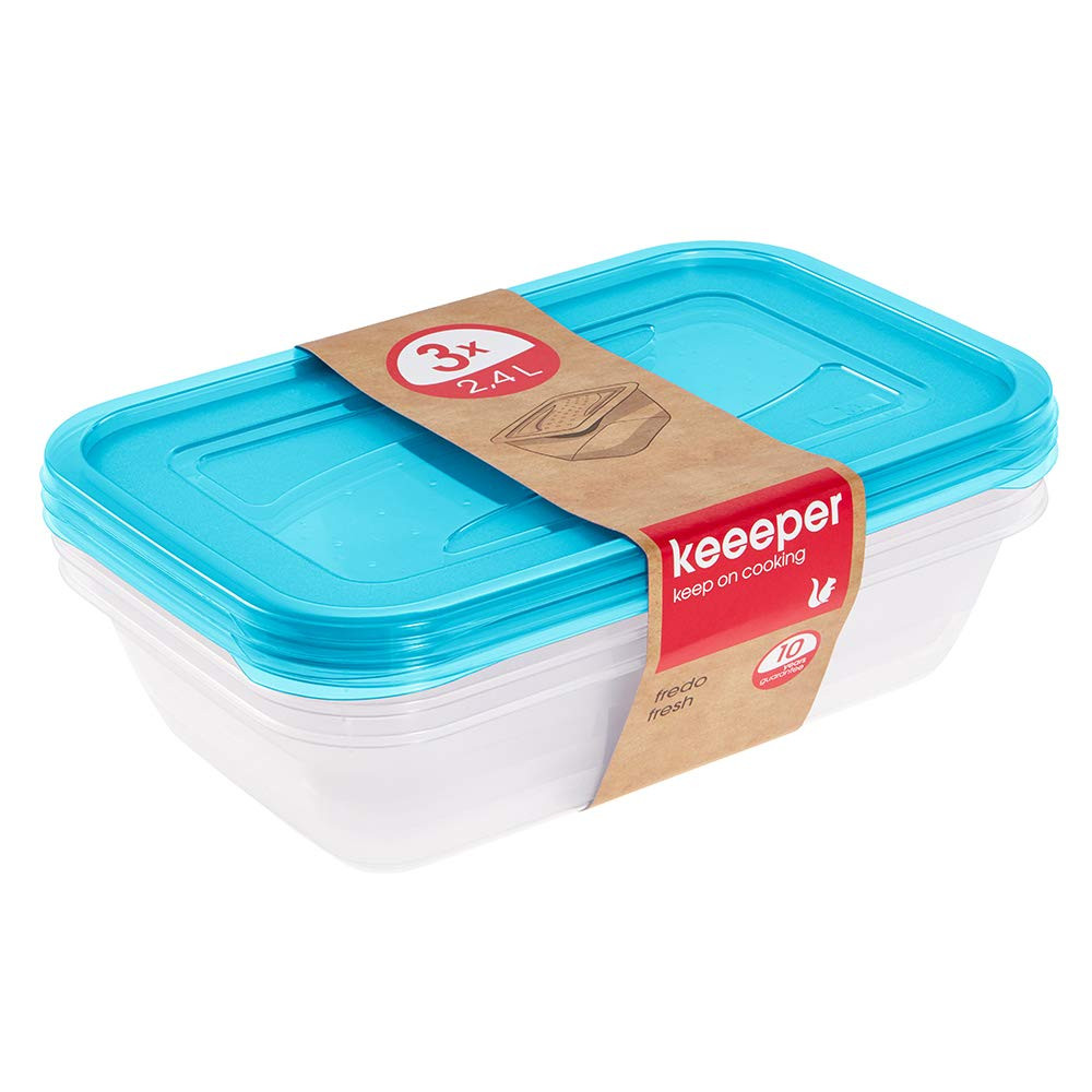 Keeeper Fredo Fresh vershoudbox, 2,4 liter, rechthoekig