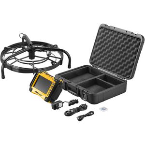 Rems Endoskop-Kamera 175302 R220, Set S-Color 20 H, mit LED, 20m Kabel, IP67, Mini-USB, Display 720x480 Pixel, Kopf Ø 25mm