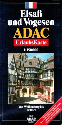 ADAC Karte, Elsaß und Vogesen - Preis vom 18.10.2026 15:28:09 h