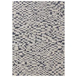 benuta Basic In- & Outdoor-Teppich Kaleo Blau/Weiß 160x230 cm - Teppich für Balkon, Terrasse & Garten