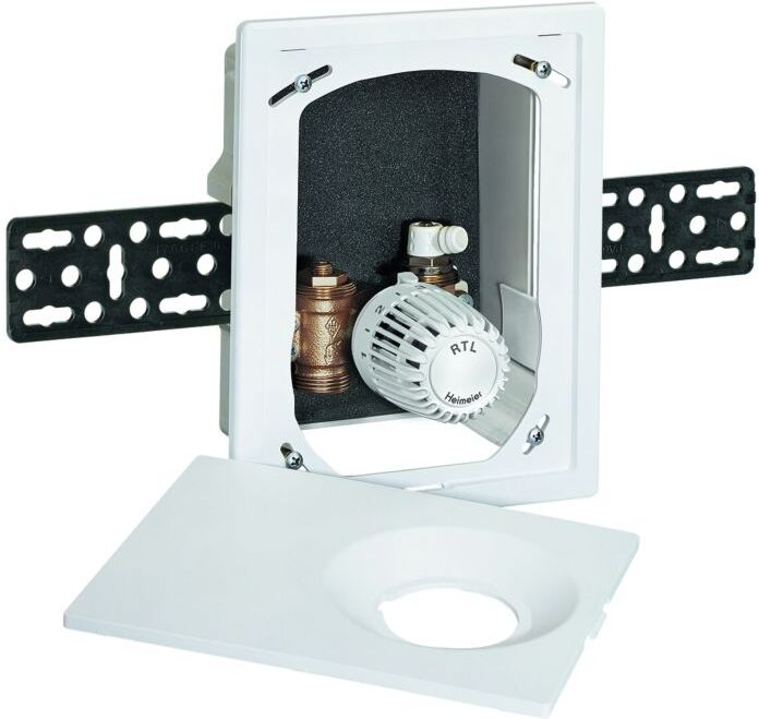 Heimeier Multibox Einzelraumregelung 9304-00.800 UP, mit Rücklauftemperaturbegrenzer, weiß