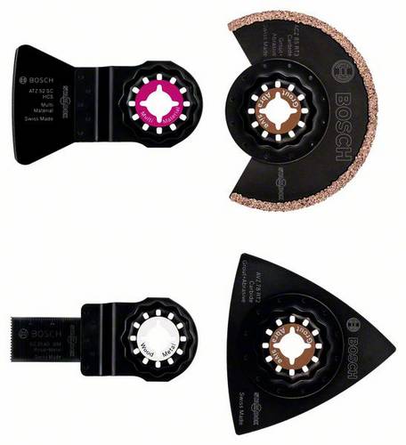 Bosch Accessories 2609256978 Multifunktionswerkzeug-Zubehör-Set 4teilig 1 St.