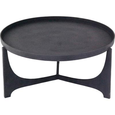 Couchtisch PAROLI, grau (anthrazit, anthrazit, anthrazit), B:75cm H:36cm T:75cm, Tische, Couchtisch