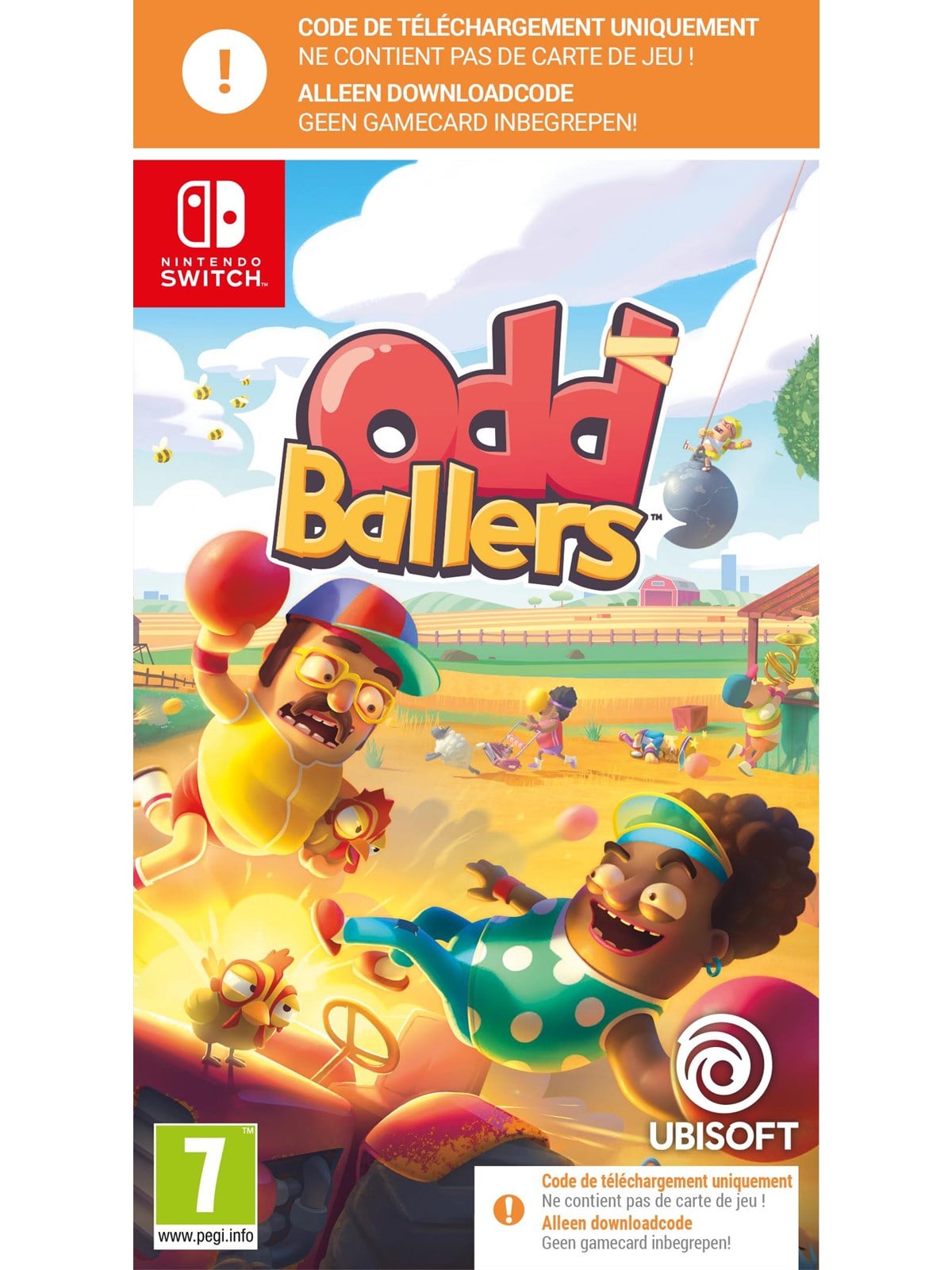 OddBallers (Code in a Box) - Nintendo Switch - Action - PEGI 7
