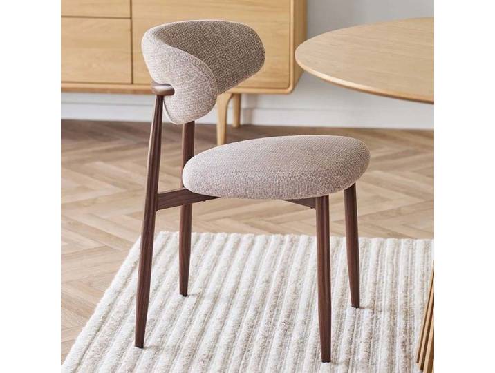 House Collection Chaise de Salle à Manger Ingmar Finition Noyer