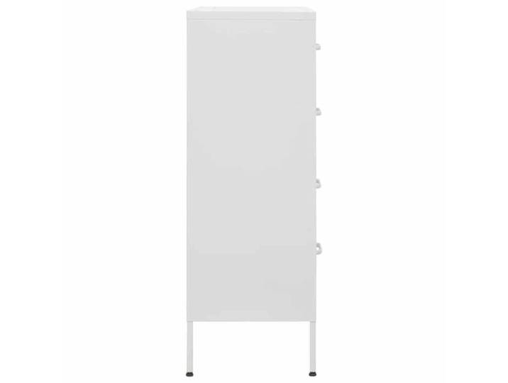 Magnifique Commode Blanc 80x35x101 5 cm Acier - design polyvalent - pour maison - Blanc 28 kg 2026_628355