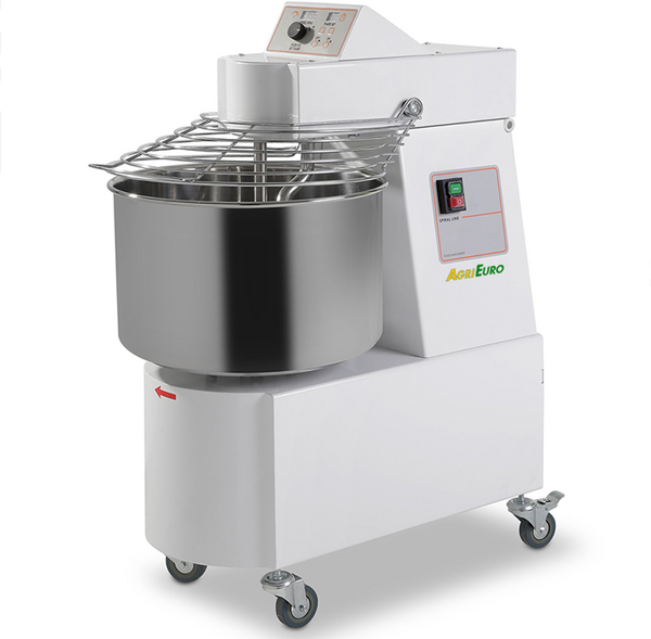 AgriEuro Premium Einphasiger Spiralkneter hohe Hydration SKV 40 MO