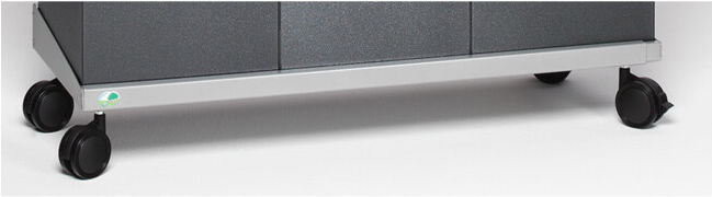 VAR Chariot de transport III pour trois WSG 405585 R+S argent (21040)