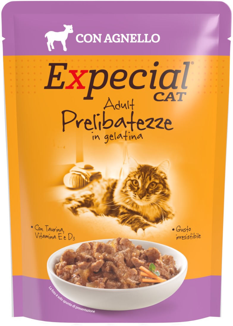 Expecial Cat Prelibatezze Busta Multipack 28x85G AGNELLO