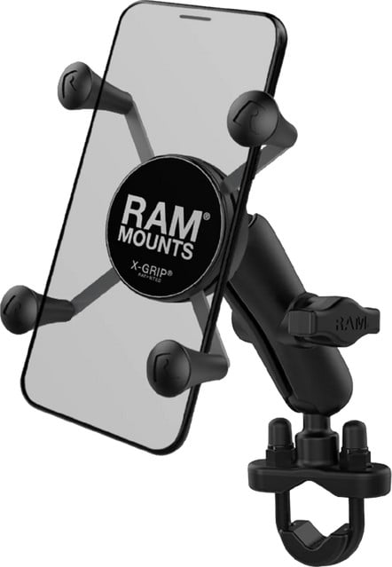 RAM Mounts U-Bolt Telefoonhouder voor Motor Stuur - Klein