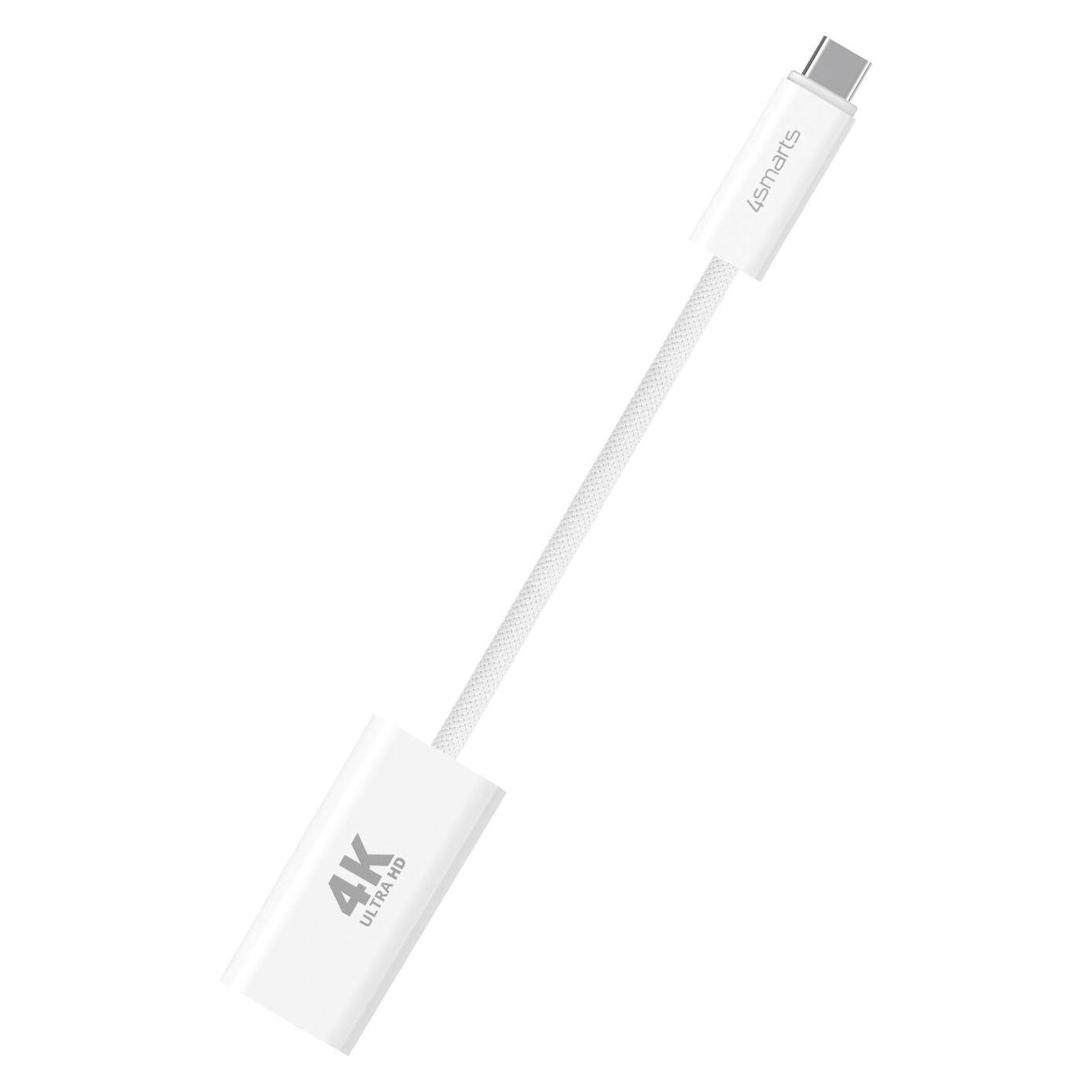 4smarts USB-C auf HDMI Kabel female 15cm weiss (540956)