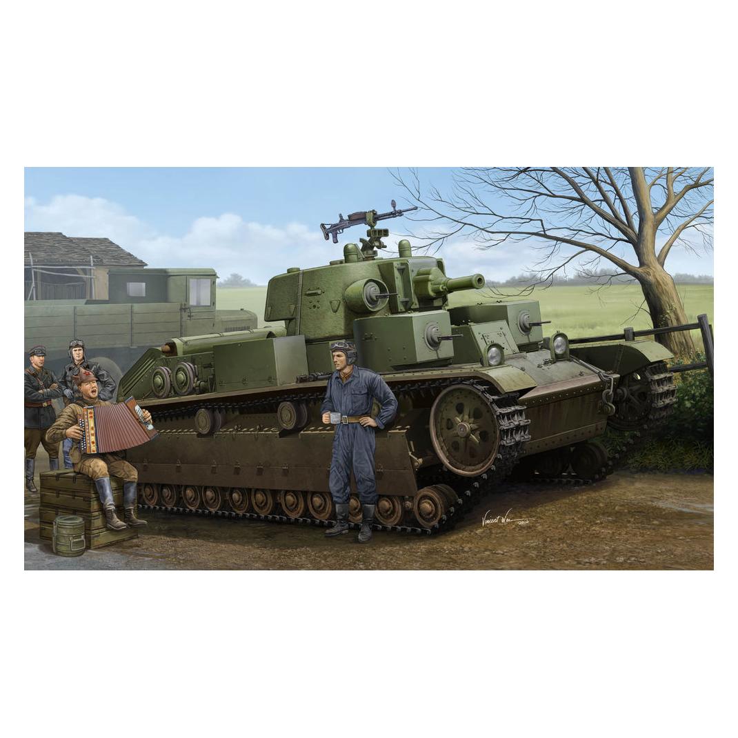 Hobby Boss Soviet T-28 Medium Tank (Cone Turret) (83855)
