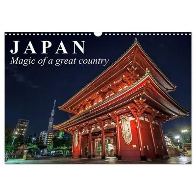 Japan Magic of a great country (Wall Calendar 2027 DIN A3 landscape), CALVENDO 12 Month Wall Calendar
