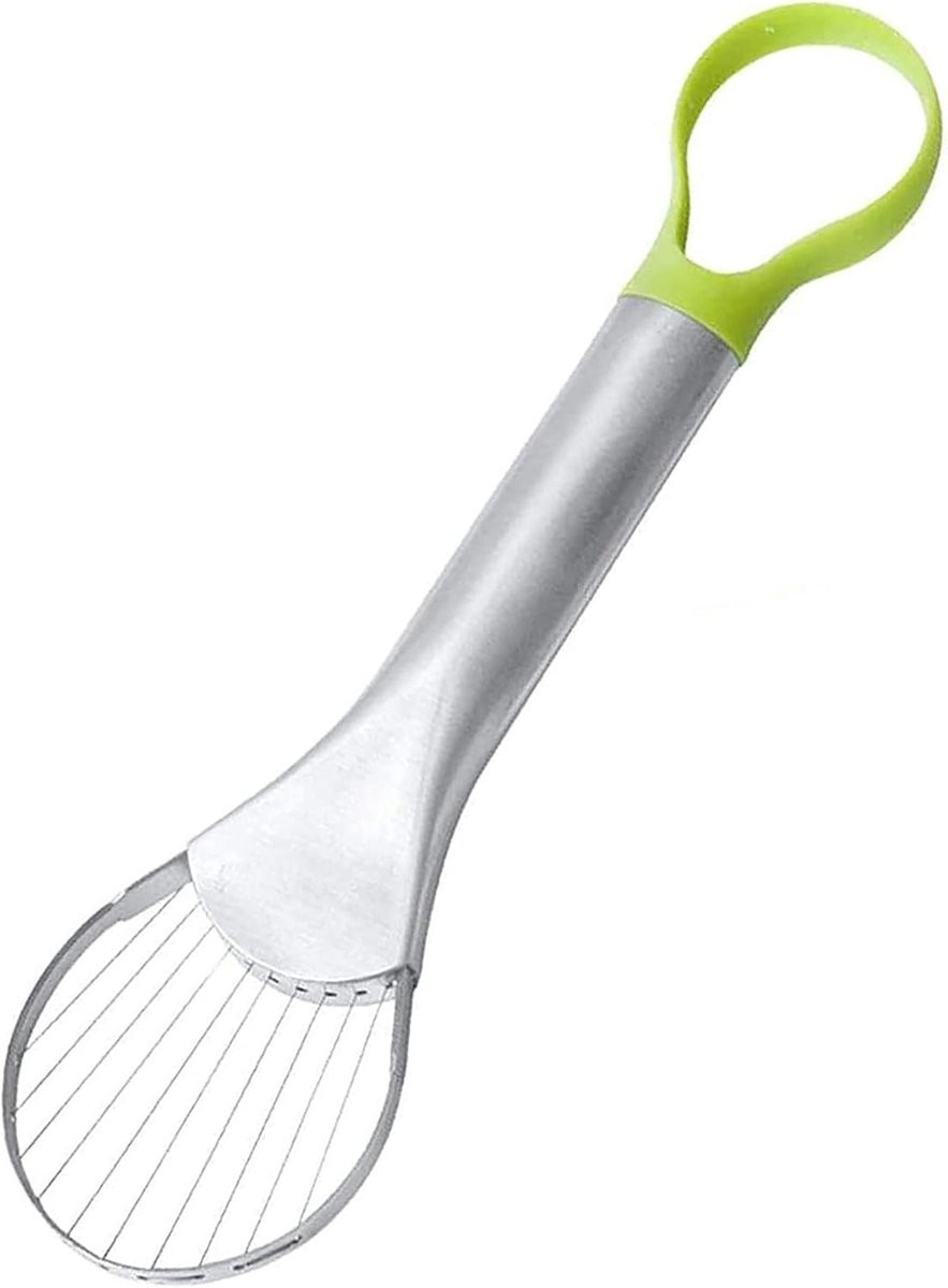 Multifunctionele RVS Avocado Snijder en Pitter - 2 in 1 Avocado Snij- en Schepgereedschap