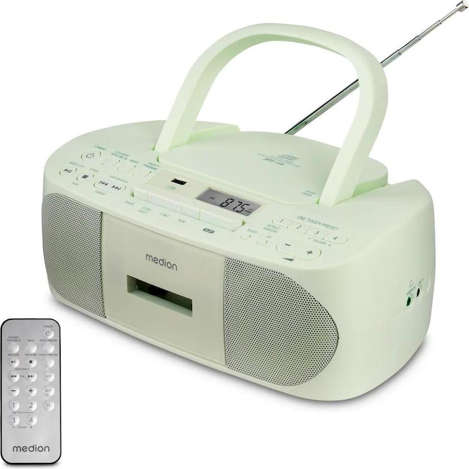 Medion Life E65010 Analoge en digitale CD-speler met PLL en 6 Watt vermogen