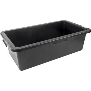 DEMA Mörtelkübel 15092, 40 Liter, eckig aus Kunststoff, mit 4 Griffen