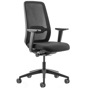 Köhl Bürostuhl K1 NET, schwarz, Stoff / Netz, belastbar bis 120 kg