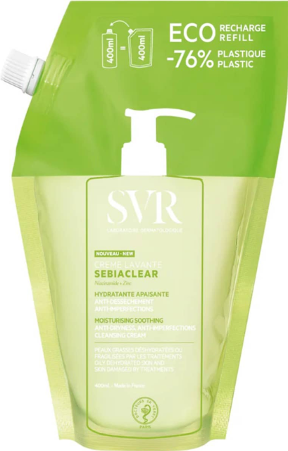 SVR Sebiaclear Creme Lavante Recarga 400ml