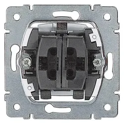 Legrand 775822 Elektroschalter Wippschalter 2P Grau, Schalter + Taster, Grau