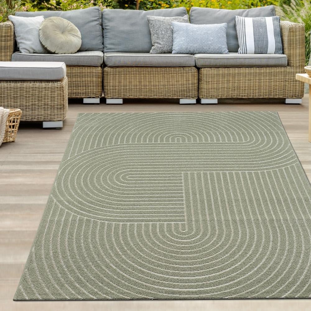 Teppich-Traum Modern Vloerkleed met Abstract Patroon, Polypropyleen, Rechthoekig