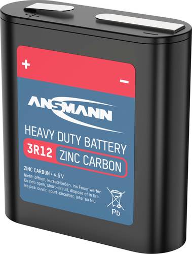 Ansmann 3R12 Flach-Batterie Zink-Kohle 1700 mAh 4.5 V 1 St.