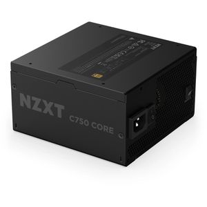 NZXT PC-Netzteil C750 Gold Core, ATX 3.1, 750 Watt, Silent-Kühlung, DC/DC-Wandler, 80 Plus Gold