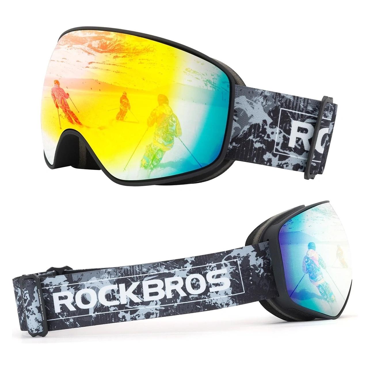 Rockbros SP284 Skibrille für Kinder, beschlagfrei, mit UV-Filter (5907769389559)
