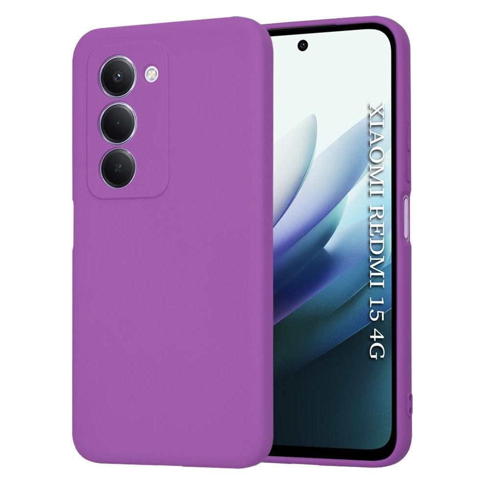 Techsuit - SoftFlex - Xiaomi Redmi 15 4G / Redmi 15 5G - Purple (Xiaomi Redmi 15 5G) (62072154)